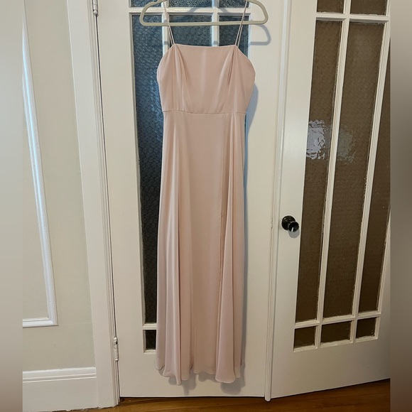 Blush Pink Maxi Dress - Picture 2 of 4